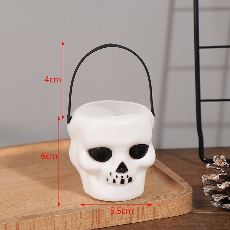 Halloween personnes habiller squelette bonbons pot nouveauté Halloween seau ornement
