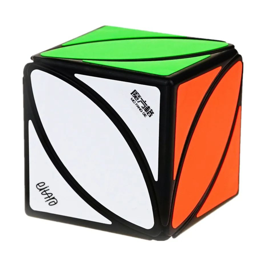 QIYI-Cubo mágico de velocidad 3x3x3 4x4x4 5x5x5, rompecabezas, pegatinas negras, Cubo mágico, Educación, aprendizaje, Cubo mágico, juguetes para niños: Lavanda