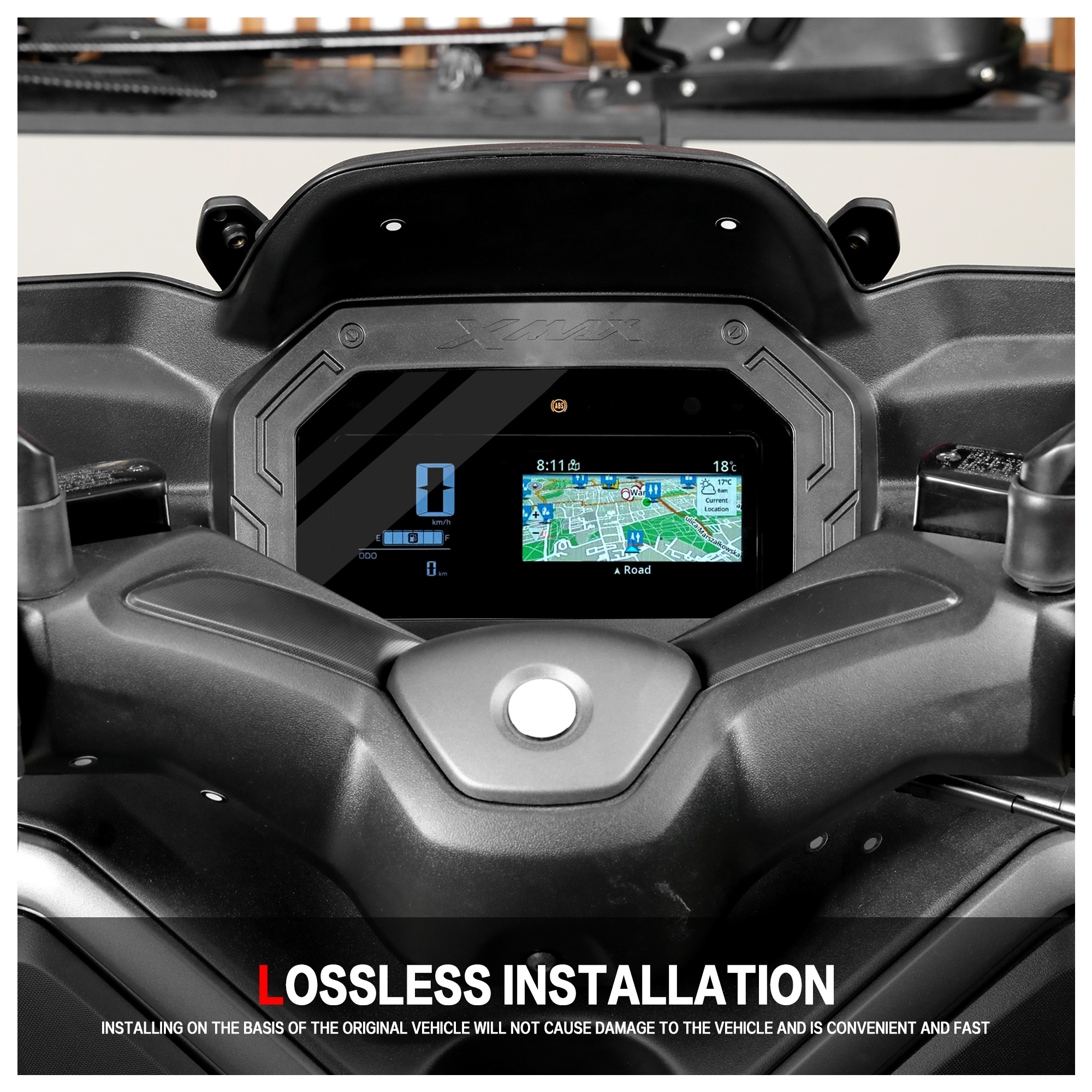 Voor XMAX300 XMAX 300 2025 Instrument Zonneklep Cover Motorfiets XMAX300 xmax300 Scherm Zonnescherm Guard Bescherming Dashboard
