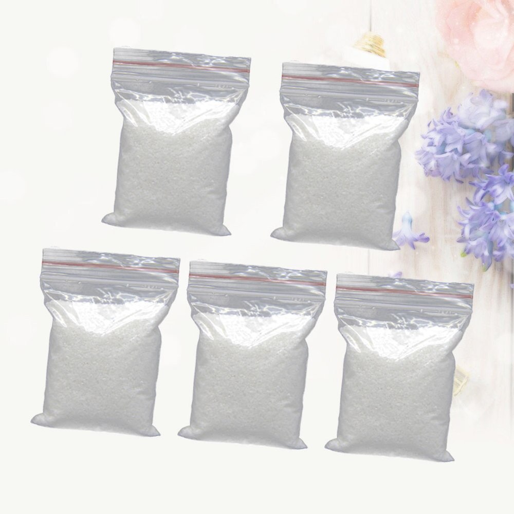 5 paquets sable blanc 80g multifonction Aquarium décoration Aquarium sable Aquarium sable pour jardin maison Vase