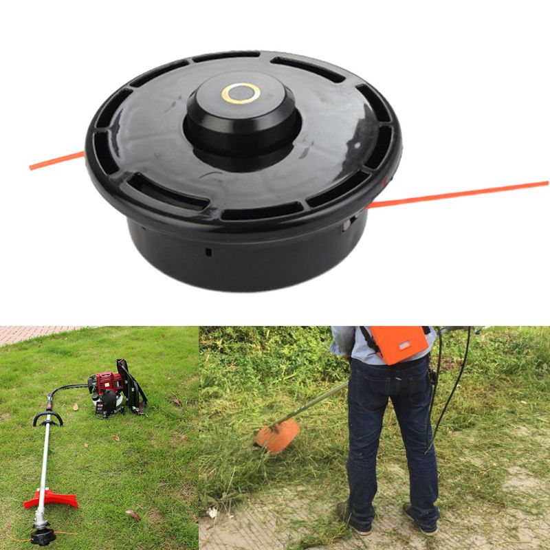 Universal Grass Trimmer Head Garden Tools Line String Trimmer Cutter Lawn Mower