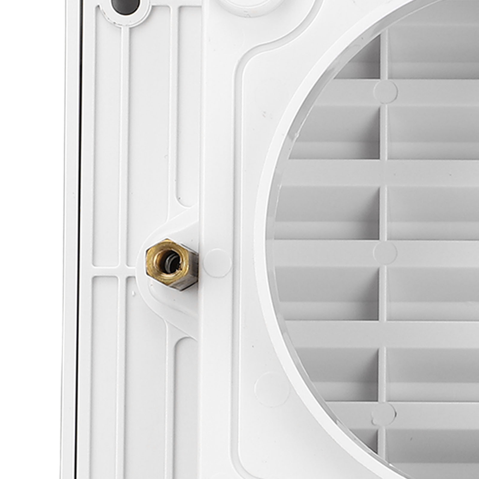 Griglia di uscita dell'aria per camper Pannello a prova di deformazione Griglia di ventilazione laterale per camper versatile anti-sbiadimento Installazione semplice per