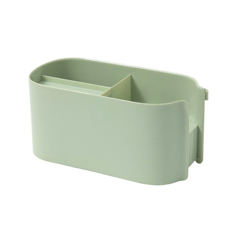 Duży kaliber dmuchawa stojak łazienka wodoodporna multi-krata bez gwoździ ściana ssąca typ półka łazienkowa: zielony