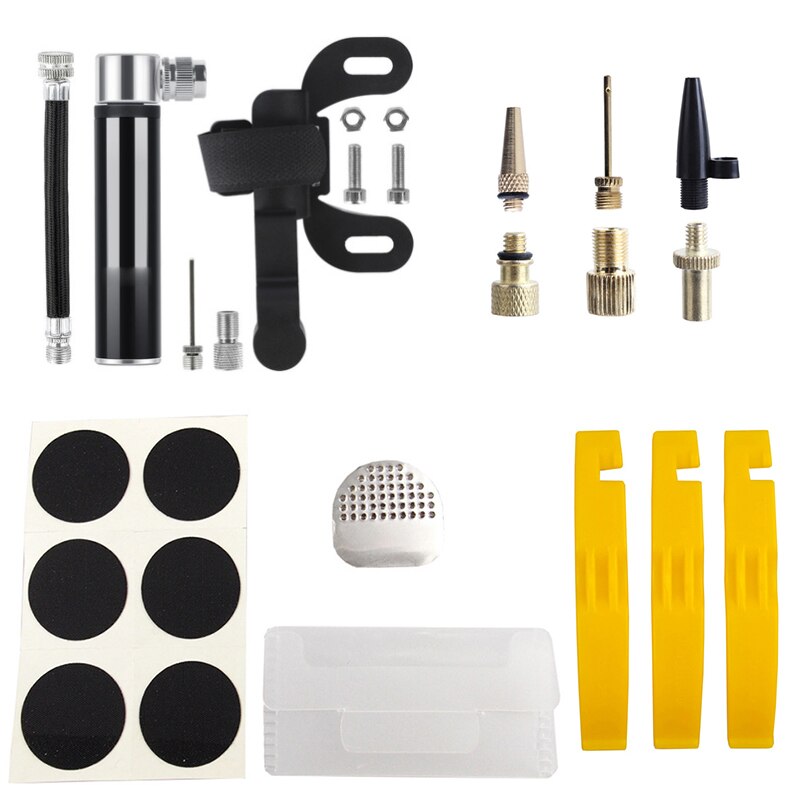Fietsreparatiegereedschap freewheel-verwijderaar socket trapas-verwijderaar socket-gereedschap kettingsnijder crank-verwijderaar reinigingsset: Kit b
