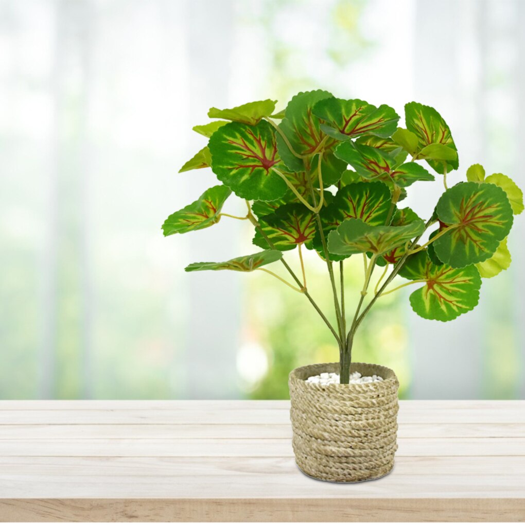 2Pcs Simulation Plant Leaves Plastic Green Plant Decoration For Living Room Balcony Office Artificial Plant Flower Decoration