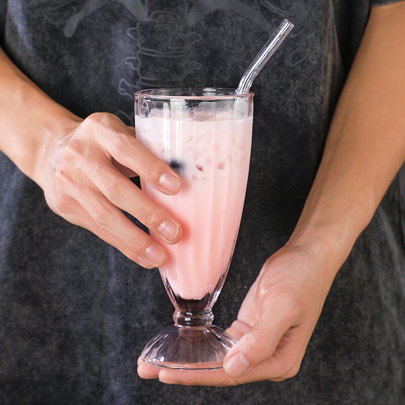 Glas Koude Drank Beker Sap Cup Smoothie Beker Milkshake Beker Melk Thee Cup Creatieve Restaurant Cup Cocktail Cup