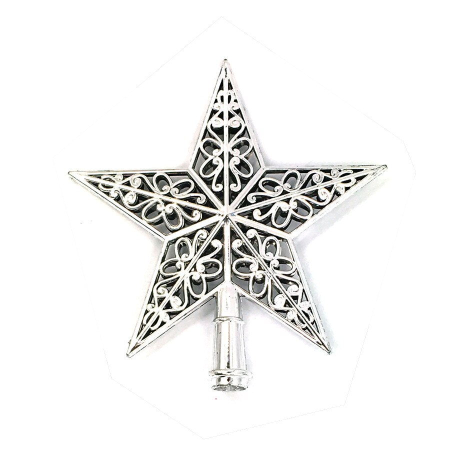 Kerstboom Top Decoraties Sparkle Sterren Hangen Xmas Ornament Treetop Topper Jaar: SL