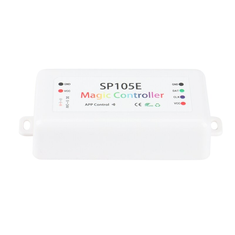 SP105E Light Strip Bluetooth Controller Mobile Phone Smart Bluetooth Magic Color Controller LED Full Color Controller