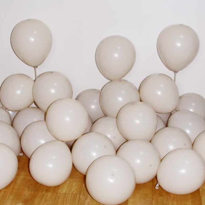 50 Stück Weiße Luftballons 12 Zoll - Party Deko Für Geburtstag & Hochzeit