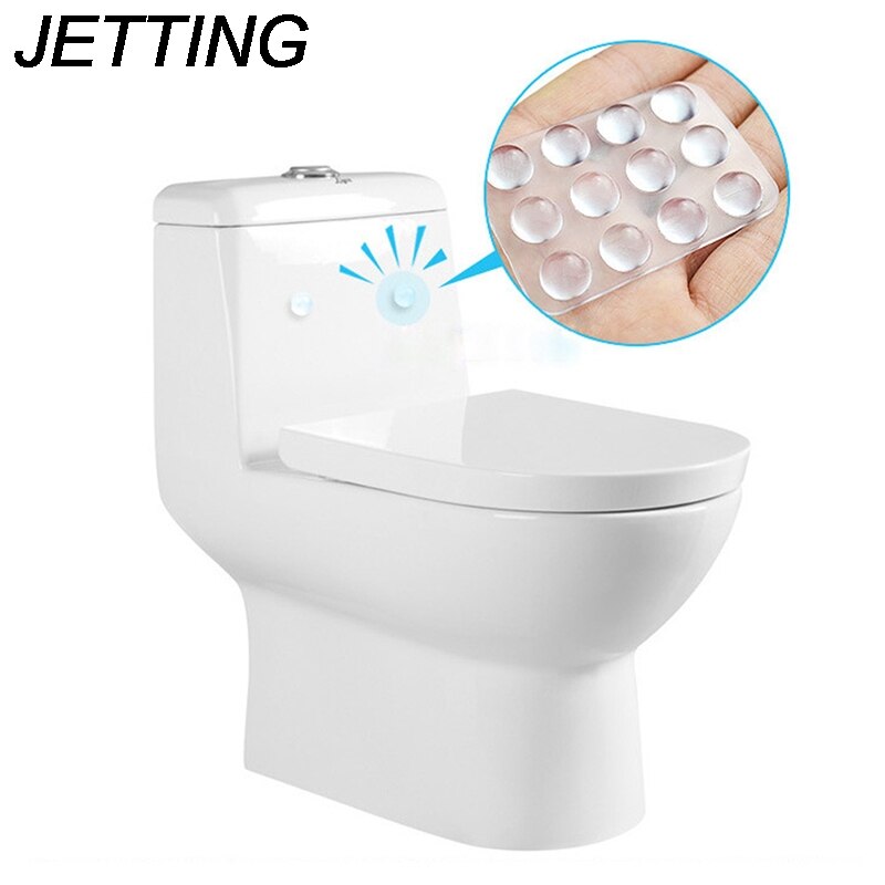 24 Stks/set Transparante Anti Slip Siliconen Schokdemper Zachte Kussen Voor Closestool Meubels Accessoires