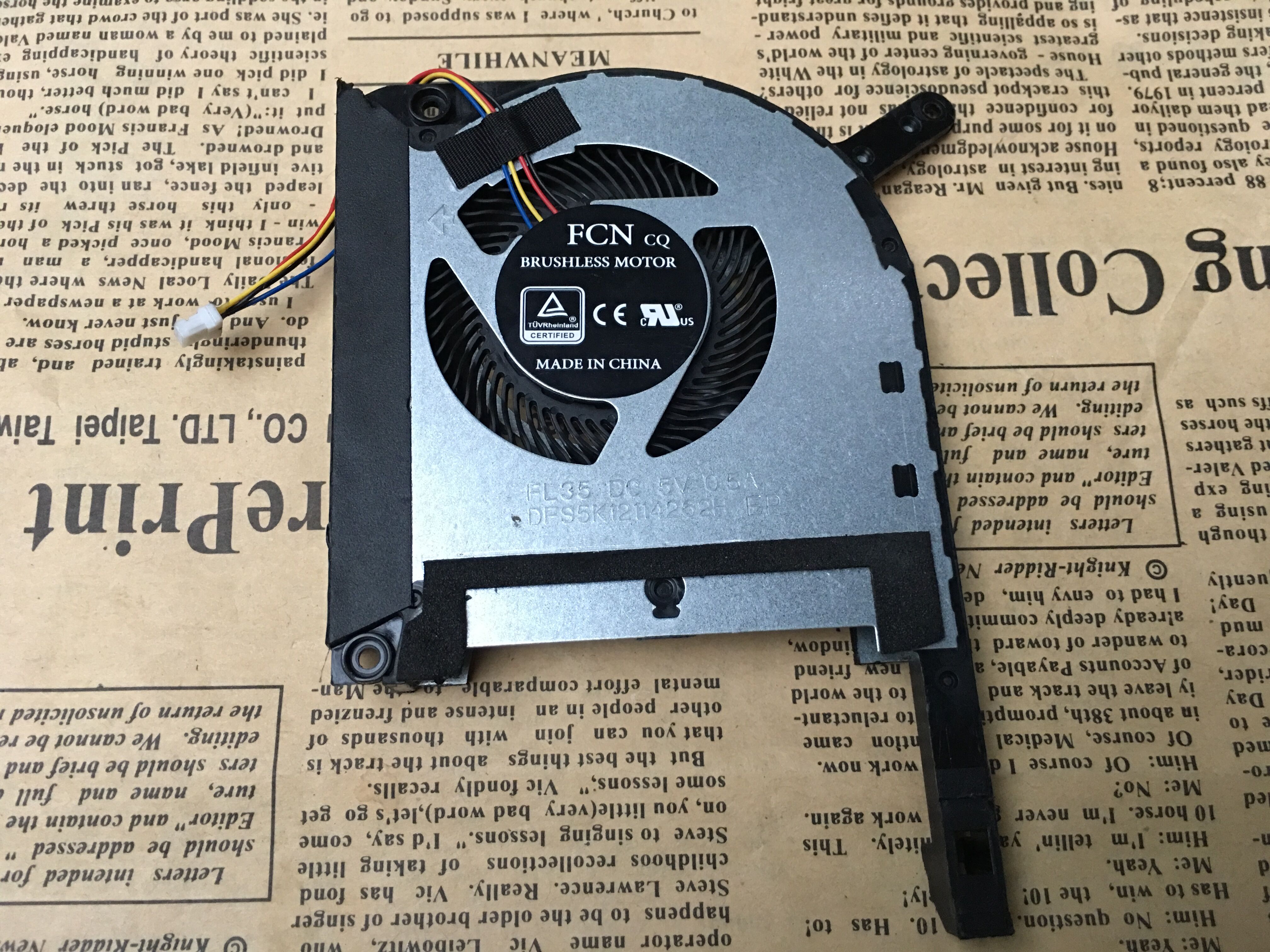 CPU GPU Cooler Fan For ASUS FX705 FX705G FX705GM FX705GE FX95D FX505HD FX505DU FX505GE FX505GM FX86 FX86S FX86FE FX86SM Radiator