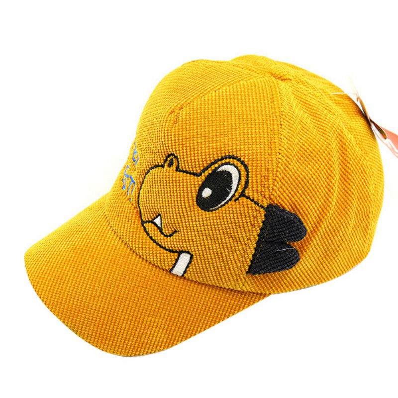 Boys Girls Children Caps Hats Child Adjustable Sun Protection Cartoon Print Casual Visors: Y