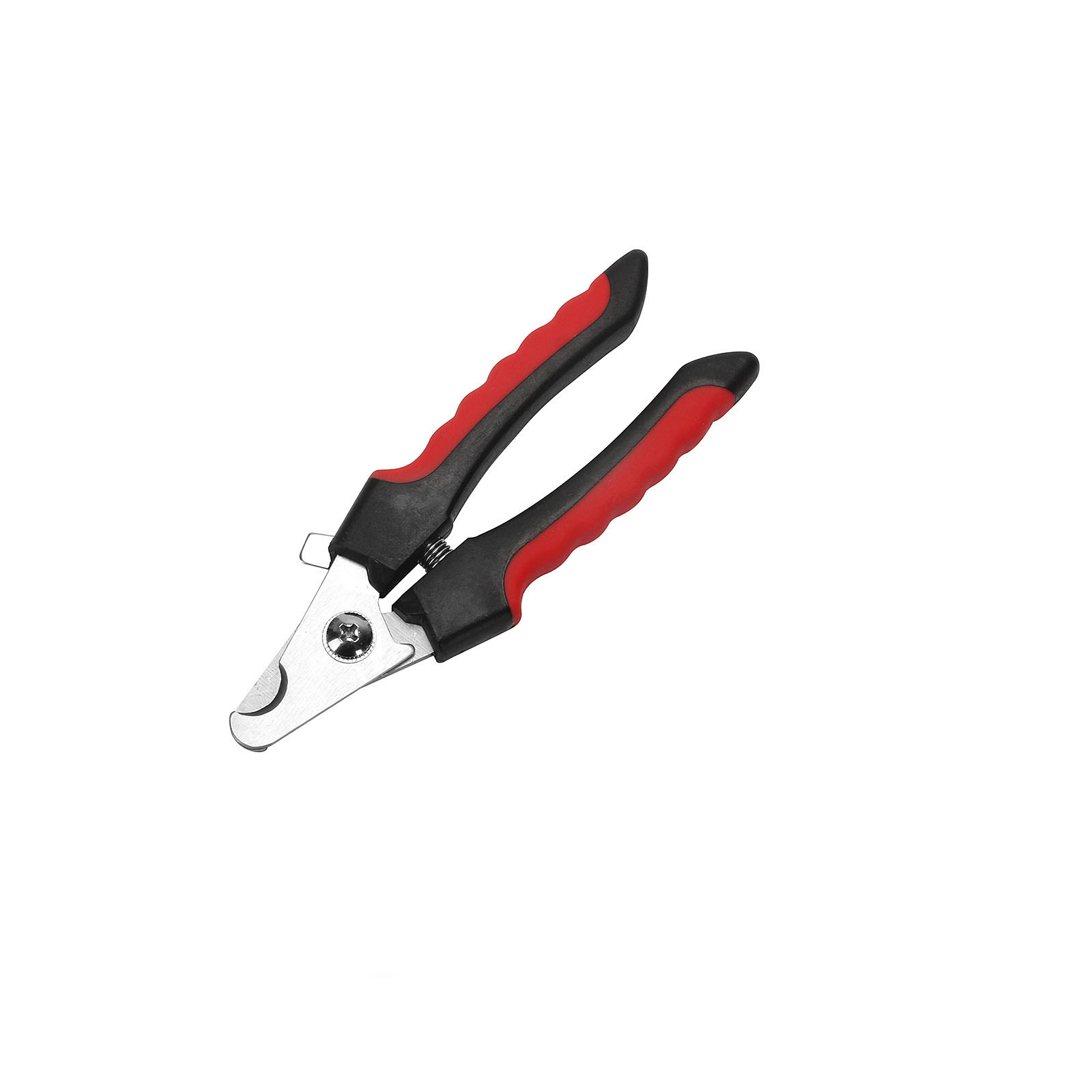 Coupe-ongles pour chien et chat, avec faucille, ciseaux de toilettage en acier inoxydable, pour griffes d'animaux, fournitures pour chiens: Black