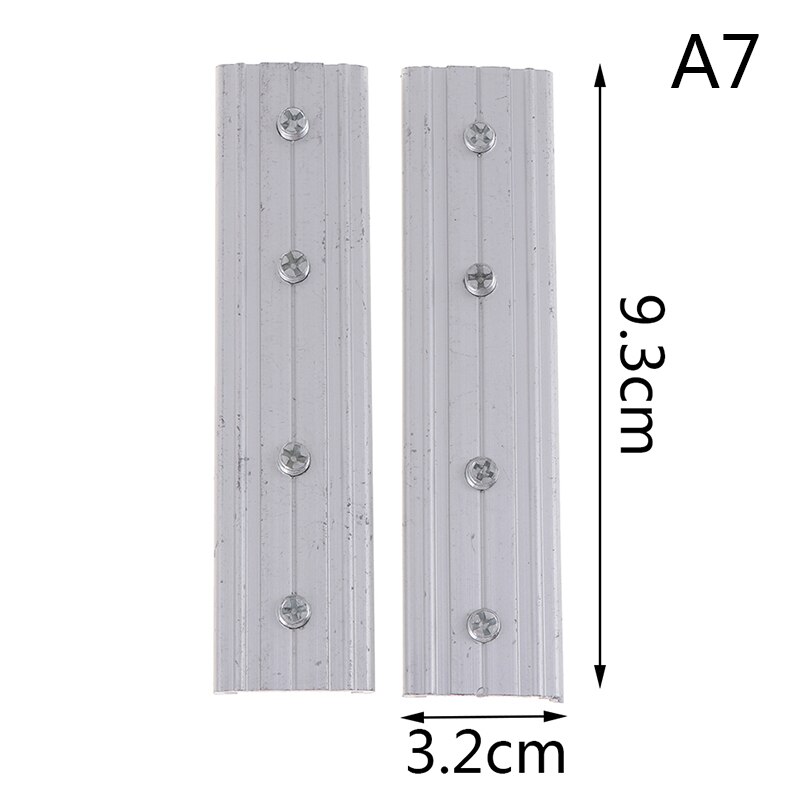 2 kpl verhokiskon liitin splicer alumiiniseos verholiitin: G