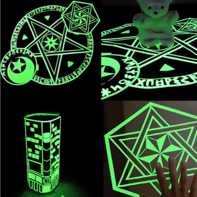 1Pcs Glow In The Dark Tekening Speelgoed Educatief Speelgoed Tekentafel Tablet Graffiti Lichtgevende Magic Ruwe Met Licht-fun