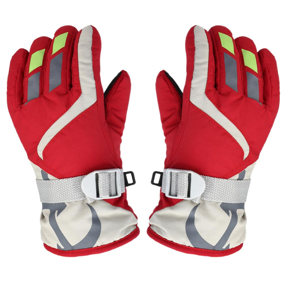 Winter Non-slip Ski GlovesWaterproof Warm Unisex Hockey Gloves Outdoor Sport Mountain Skiing Snowboard Gloves Kid Children