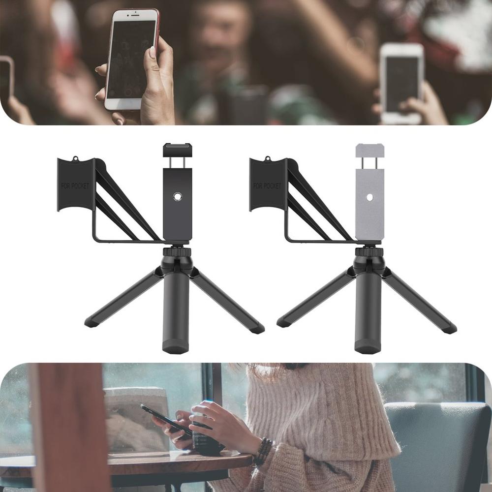 Handheld Mobile Phone Fixing Bracket Smartphone Holder Foldable Mobile Stand Adapter Clip Camera Accessories Sets