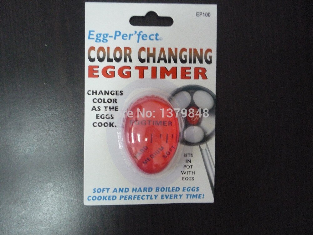2 Stks/partij Colour Changing Egg Timer Eieren Perfect Blister Verpakking