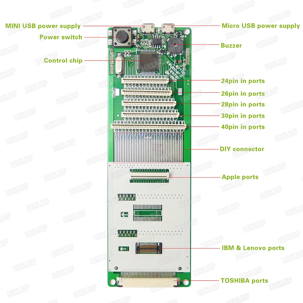 QK-AK5 Laptop Keyboard Tester Testing Device Machine Tool USB Interface with Cable