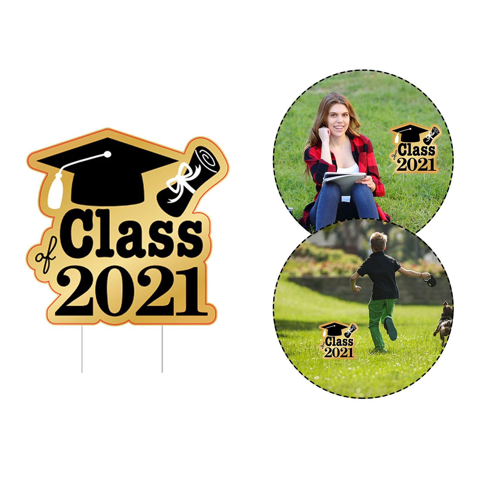 Graduation Season Outdoor Decoration Products Waterproof Garden Insert Signs Garden Insert Signs Garden PartyHome Decor