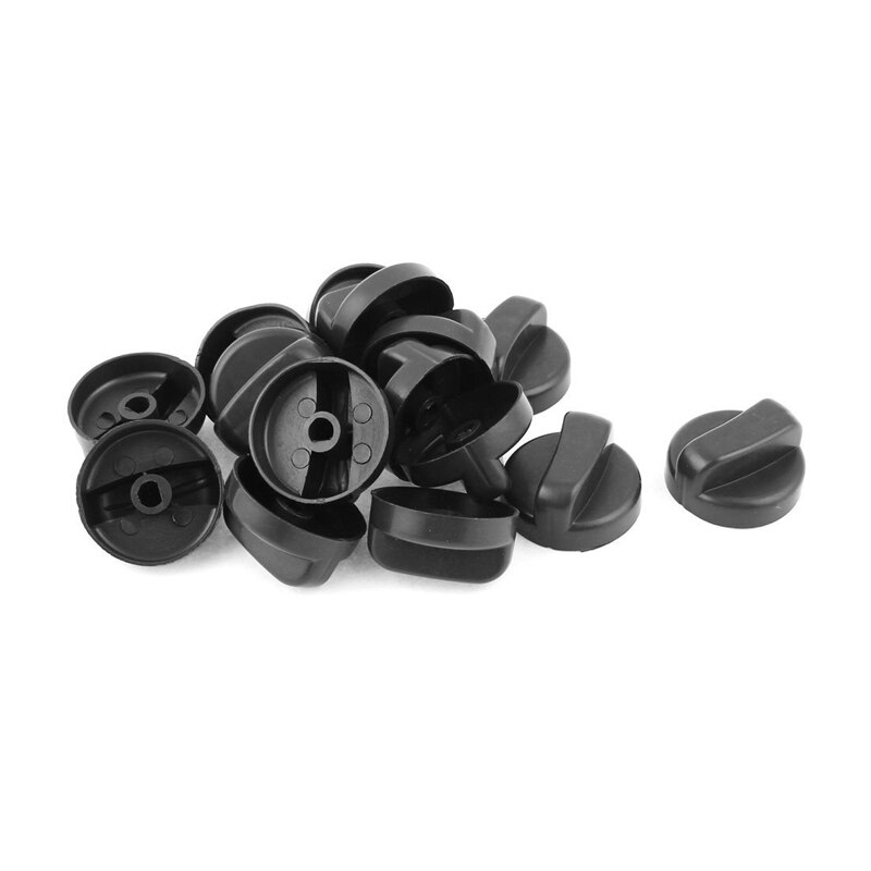 15 pcs Stove Gas Stove Plastic 8 mm Dia Mount Hole Knob: Default Title