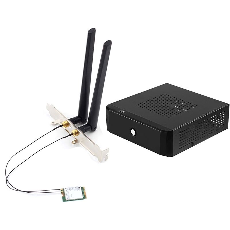 2400 Mbps Dual Band Wifi 6 Wireless Wifi Card Adapter & Desktop Voeding Gaming Htpc Gastheer 2.0 Usb Mini itx: Default Title