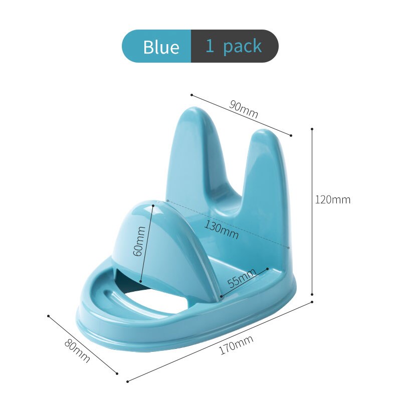1 Uds. Utensilios de cocina, cuchara de cocina, soporte para espátula, estante de almacenamiento resistente al calor, 4 colores: blue