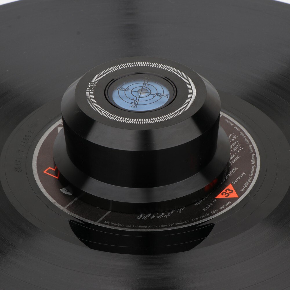 Monosaudio rts 532 zwart/zilver gewicht puck 328g draaitafel dragonfly stabilisator plaat beschikbaar 50hz/60hz
