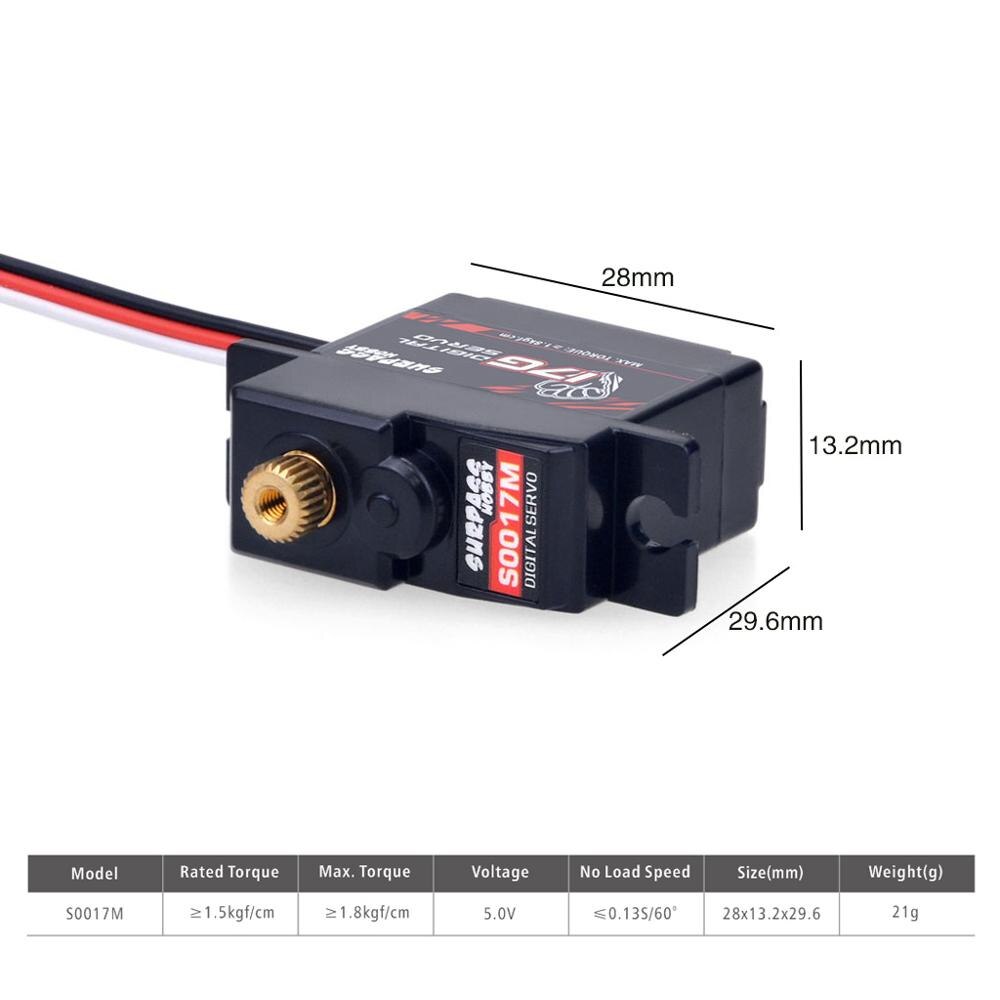 Surpass Hobby COMBO KK Waterproof ESC Brushless Motor 2435 3300/4500/6100KV with 25A ESC 2.6KG Servo for 1/16 1/18 RC Racing Car