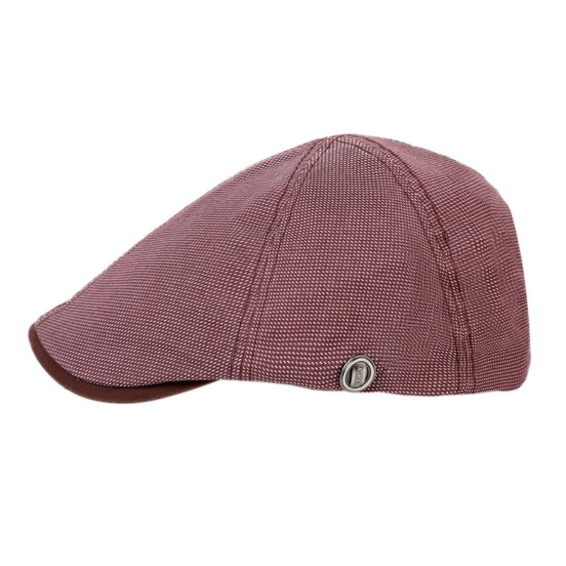 De de las mujeres de los hombres Vintage Golf Baker alcanzó sombrero de algodón de lino Retro al aire libre Golf boina tapa plana