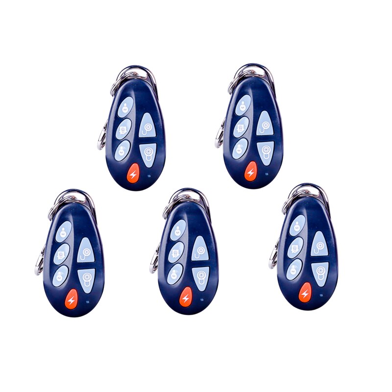 Focus 433mhz 868mhz Wireless Arm Disarm Remote Control 6 Key-button Remote Control Which Can Be Control Power Switch