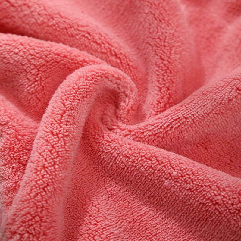 Hår hurtigtørrende mikrofiber solid colorcoral hydrofiele doeken toalha magica que seca badehåndklæde til børn voksne kvinder