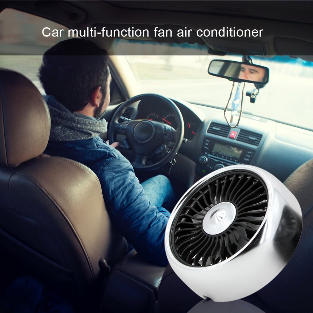 Car Multi-function Fan Air Conditioner Multi-functional Car Mini Air Cooler Refrigeration Humidification Air