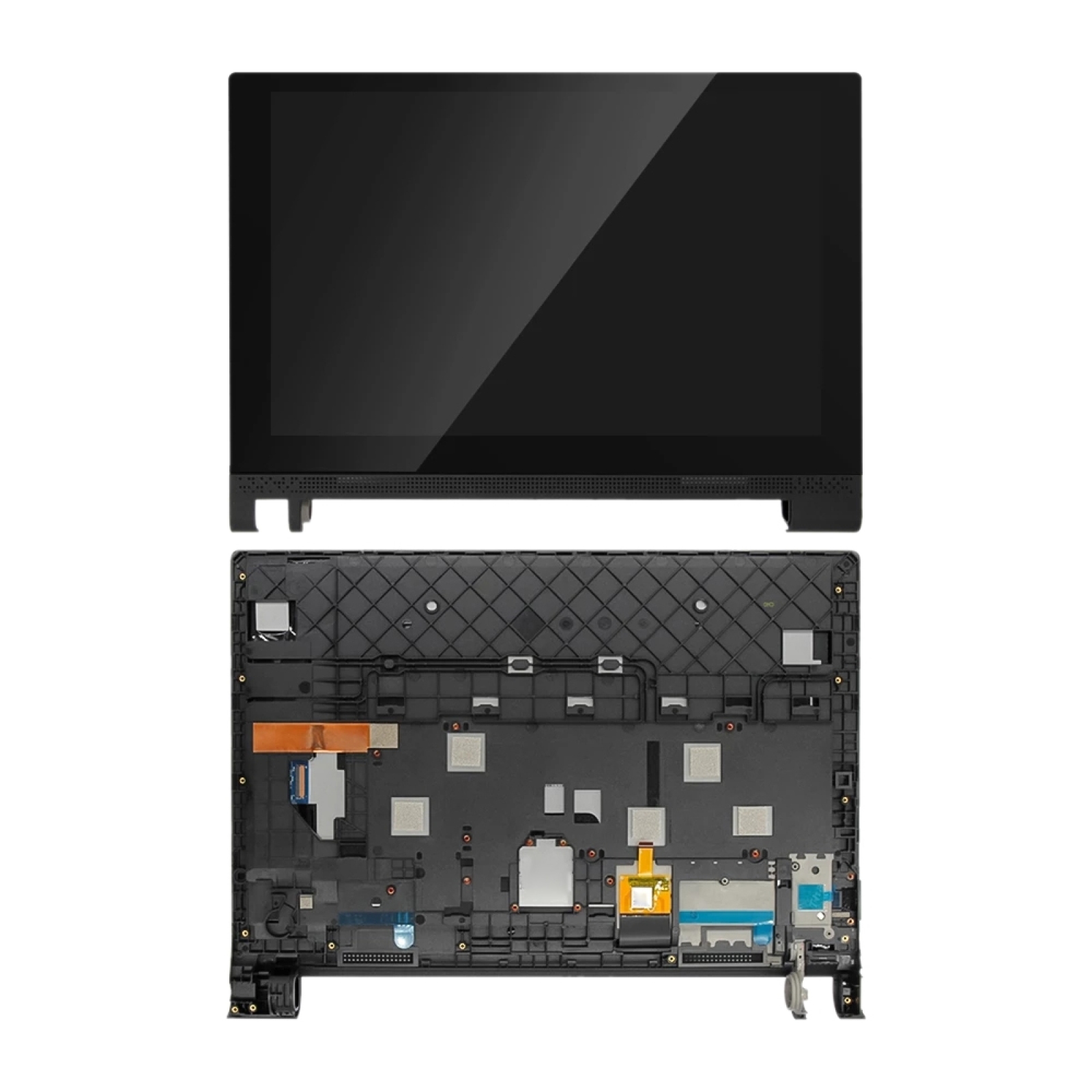 Mobile phone parts OEM LCD Screen for Lenovo YOGA Tab 3 10.1 YT3-X50F YT3-X50 Digitizer Full Assembly With Frame
