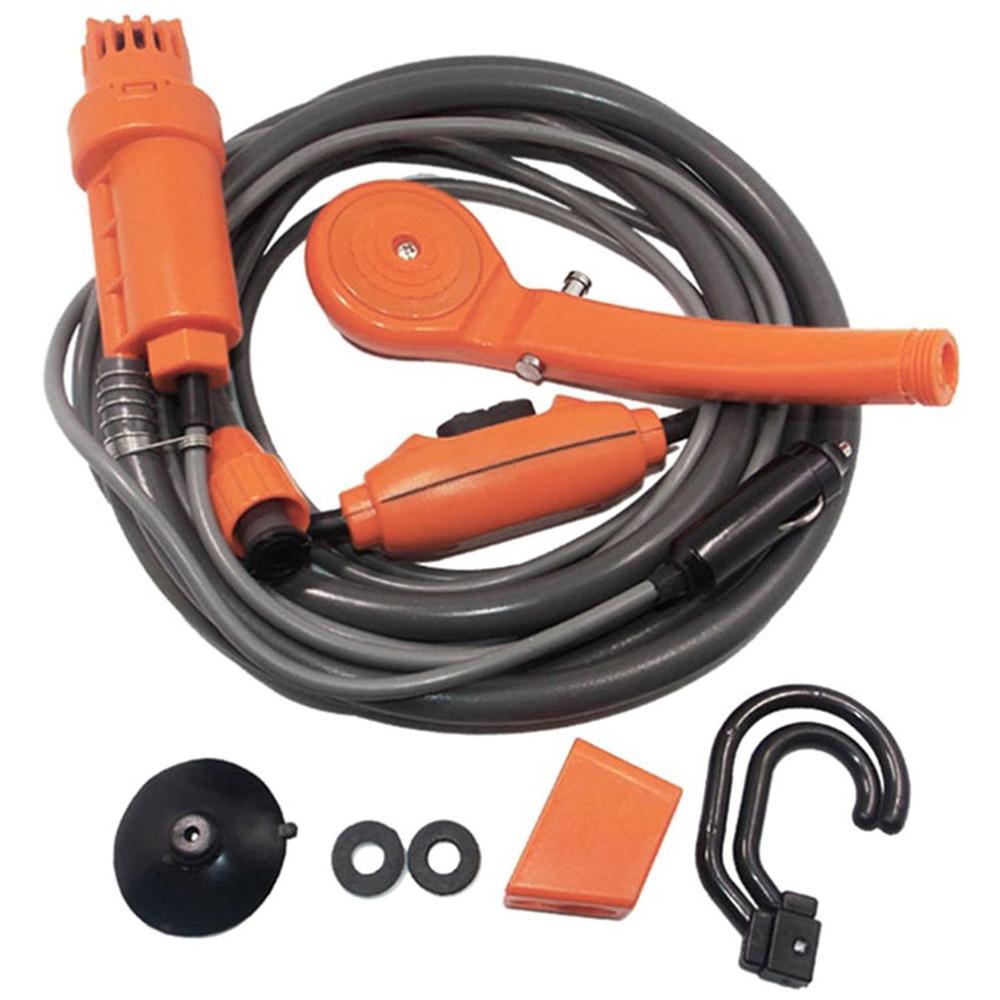 Juego de ducha de lluvia para coche, ducha portátil de mano para exteriores, para motocicleta y coche, Ducha de Camping, 1 Juego