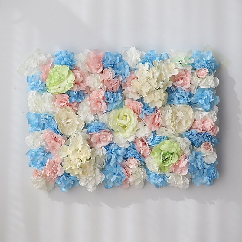 Künstliche blume Zauberstab 60*40cm Rose hortensien blume hintergrund hochzeit blumen Heimat Party Hochzeit dekoration zubehör: N