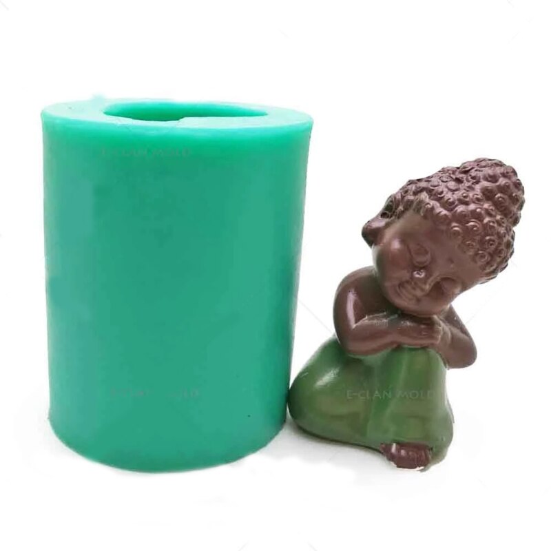 Kleine Standbeeld Siliconen Mal Diy Chocolade Ijs Blok Dessert Cake Bakvorm Multifunctionele Keuken Bakken Tools 87HA: B