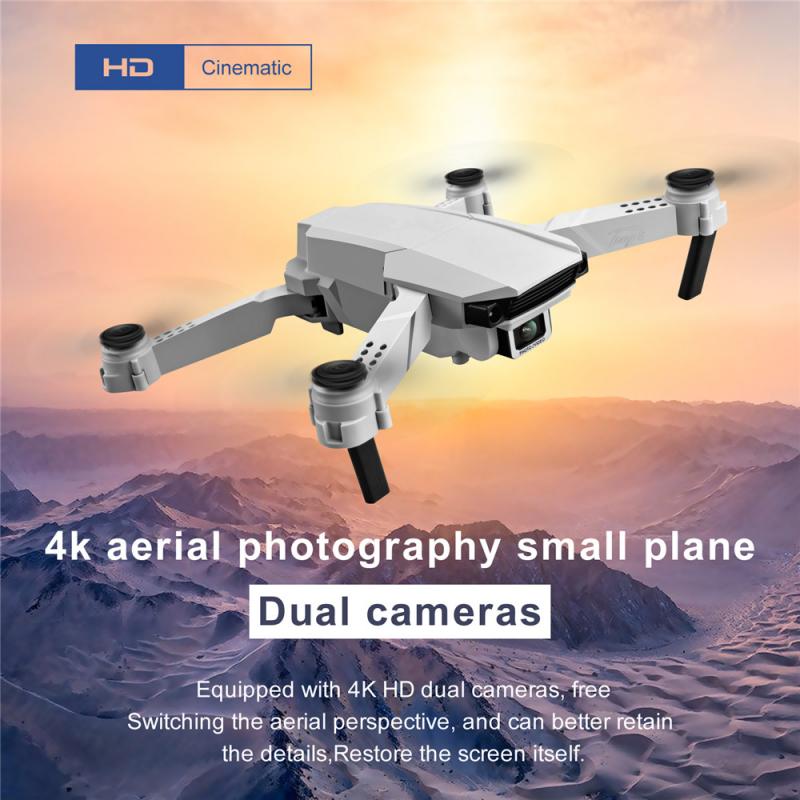 2.4GHz Remote Control Drone Folding Quadcopter Air Pressure Fixed Height FPV 1080P/4K/dual 4K HD Camera RC Drone S62