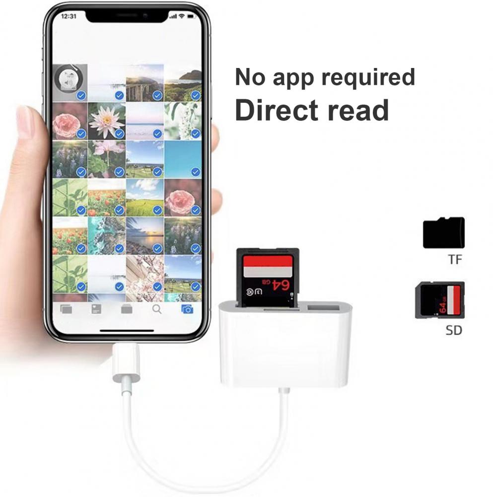 SD Card Reader USB C Card Reader 3 In 1 USB 2.0 TF Mirco SD Smart Memory Card Reader Type C OTG Flash Drive Cardreader Adapter