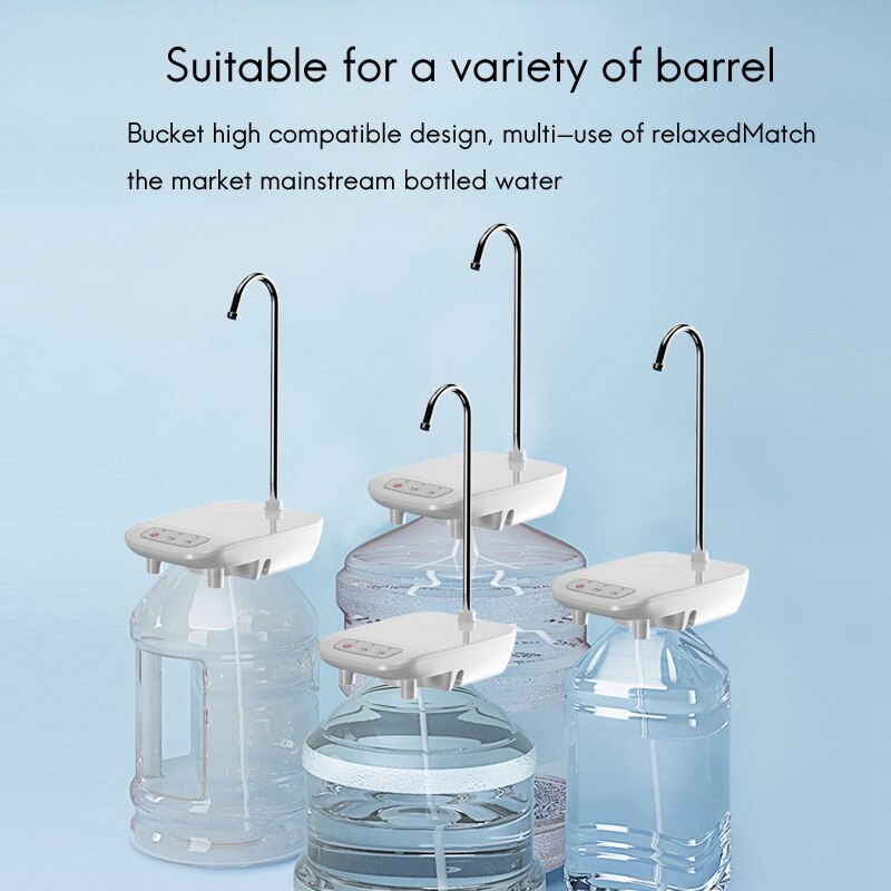 Water Dispenser Eco-Friendly Long-Lasting Working Time Electric Drinking Water Pump for Home Hand Press Water