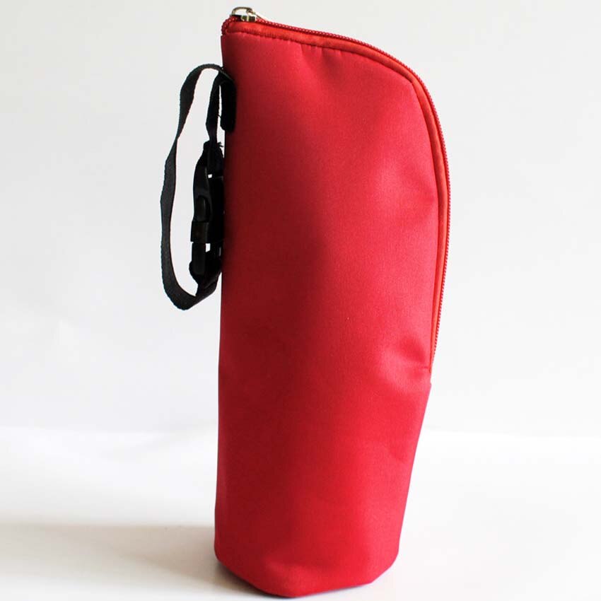 Kreskówki dla dzieci robić karmienia kubek butelka wody torba termiczna utrzymać ciepło Thermol termos robić przechowywania torba izolacyjna pokrywa dla robić butelek dla niemowląt: czerwony