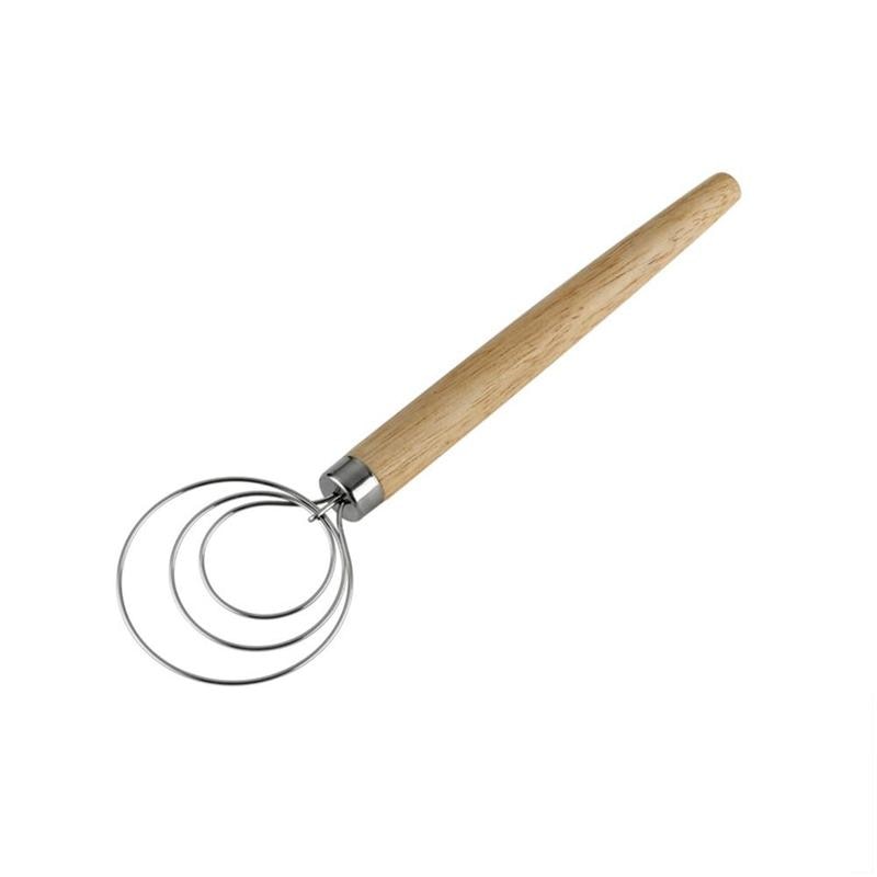 Rostfritt stål dansk degvisp mixer tårta bröd bakverk verktyg visp mixer bakdeg ägg bakelse mixer stick kitch  v6 c 6
