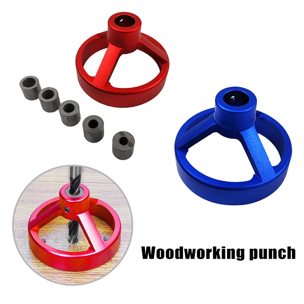 CENPEK Bohrloch-Positionierer – Selbstzentrierend, Für 6/8/10 Mm Löcher, Aluminium, Holzbearbeitung