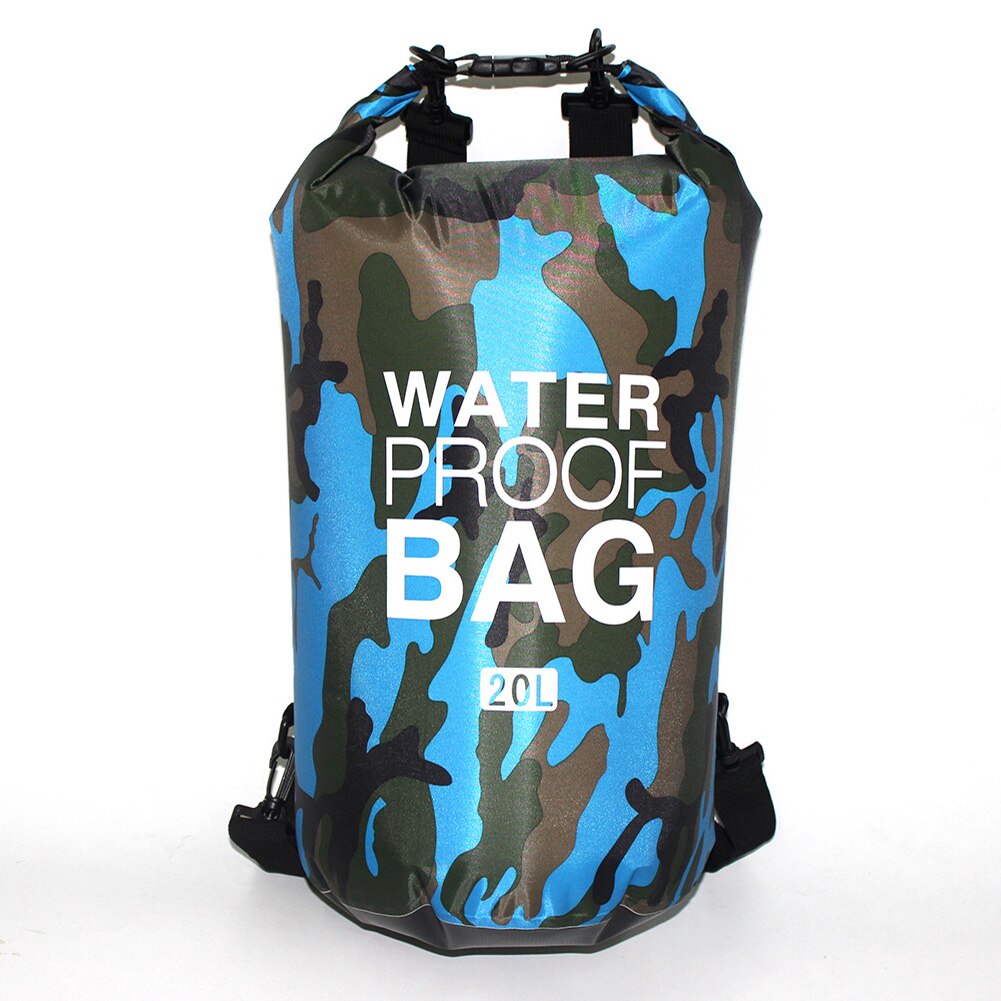 Waterproof Dry Bag Outdoor Sport Swimming Rafting Kayaking Sailing Shoulder Bag: Purple 