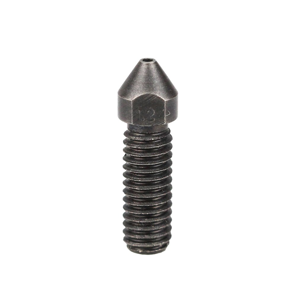 Buse de volcan en acier trempé 0.4 0.8 1.0 1.2 1.5mm extrudeuse Hotend Super dur pour imprimante 3D Filament 1.75MM