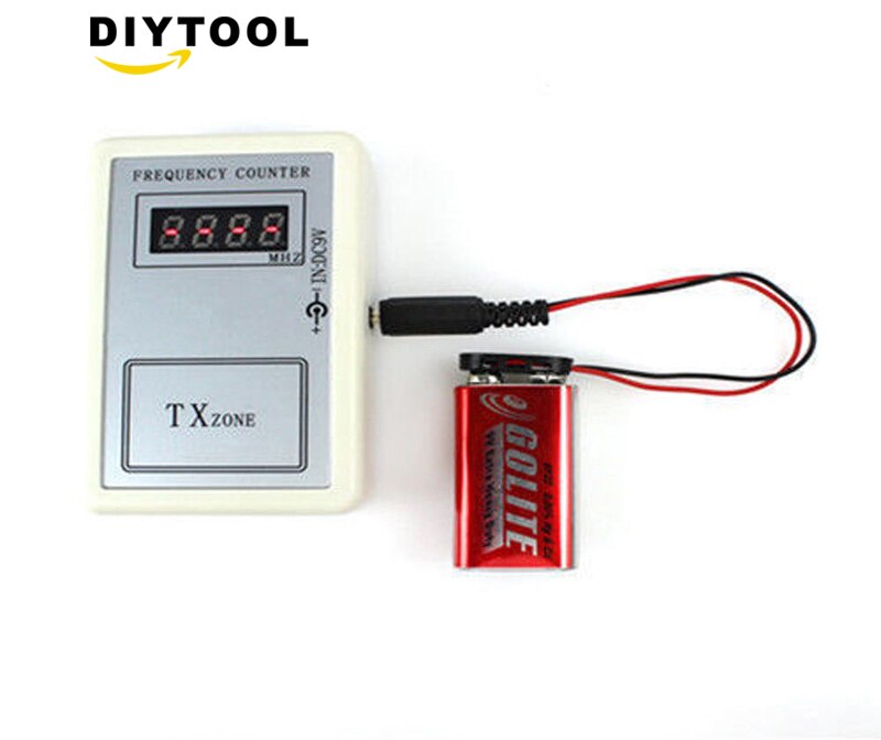 Afstandsbediening Draadloze Frequentie Meter Teller Voor Auto Auto Sleutel Afstandsbediening Detector Cymometer Voeding Kabel