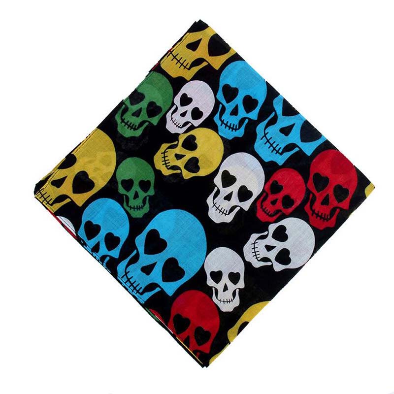 Schädel Bandana Taschentuch Radfahren Gesicht Maske Headwear Maske Radfahren Sturmhaube Kopf Schal draussen Kopftuch für Männer Frauen: T1