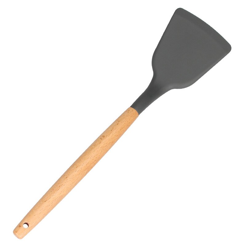 Cooking Silicone Environmental Protection Kitchen Utensil Set Spatula Spoon Kitchen Accessories Cooking Tool Kitchenware: Shovel