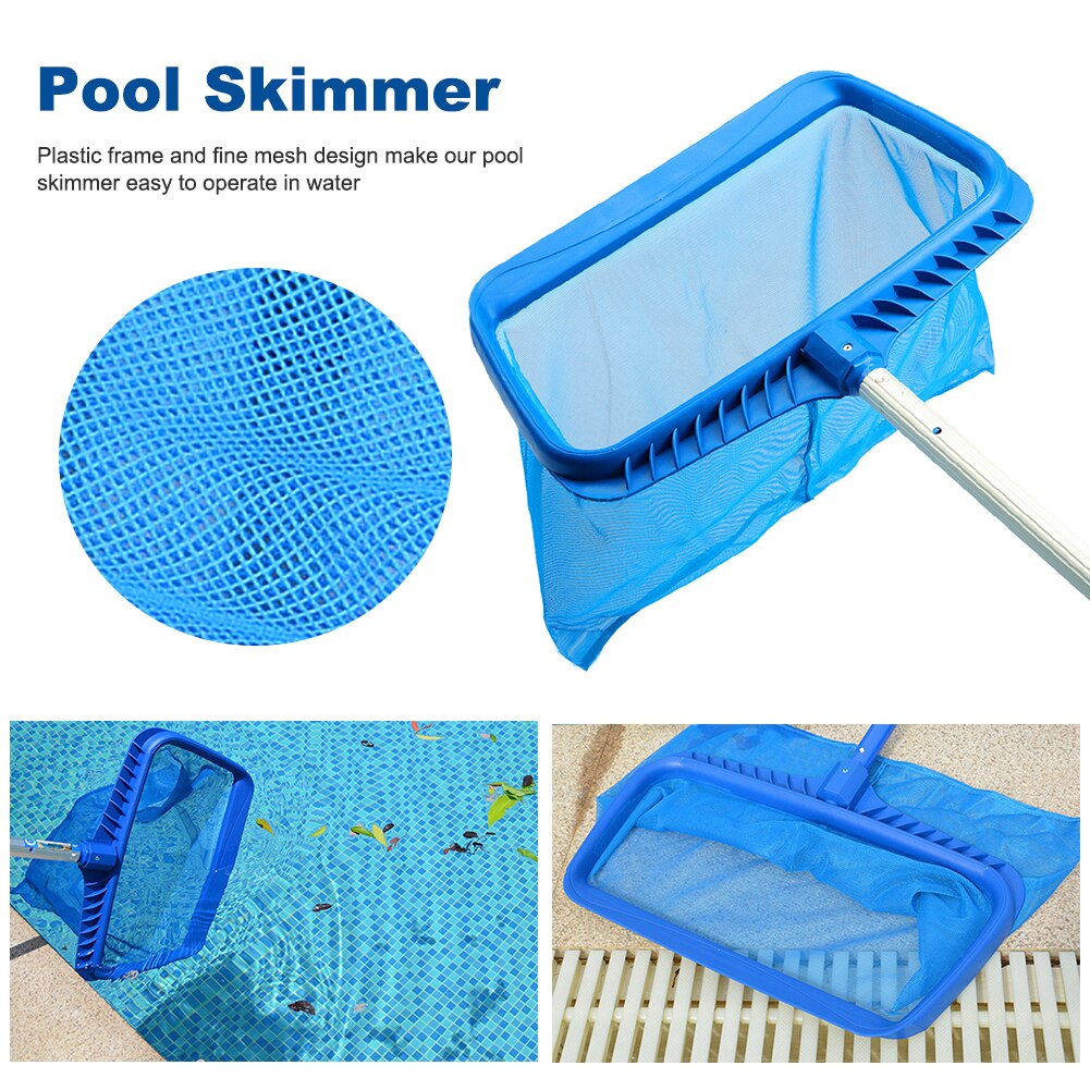 Swimming Pool Skimmer Fish Tank Fine Mesh Net Tub Cleaning Tool Universal Heavy Duty Aquarium Mesh Bag Catcher