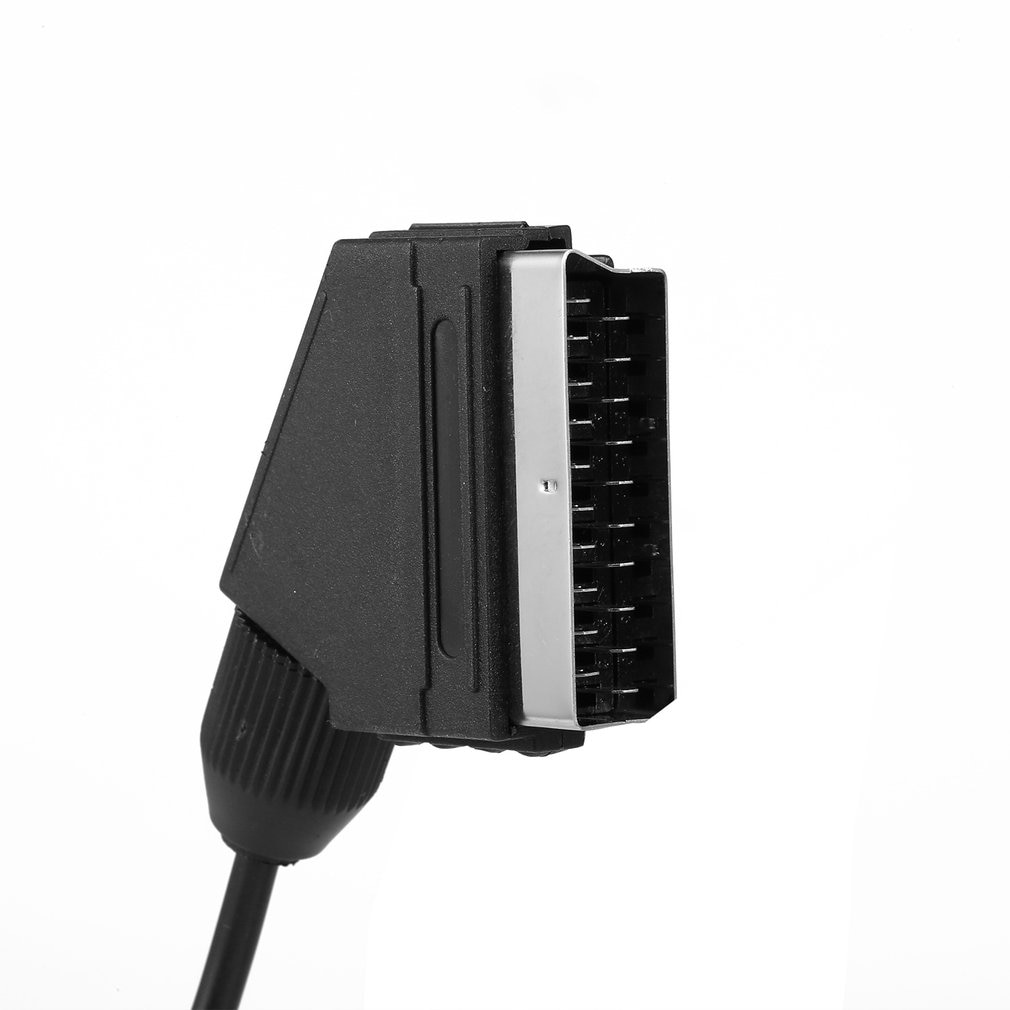 1.8m PVC RGB Scart Video AV Cable Cord Lead For PAL Super Nintendo N64 SNES(NOT FIT NTSC)